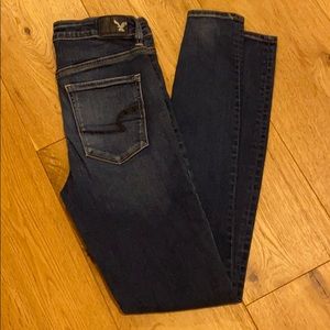 American Eagle skinny high rise jean